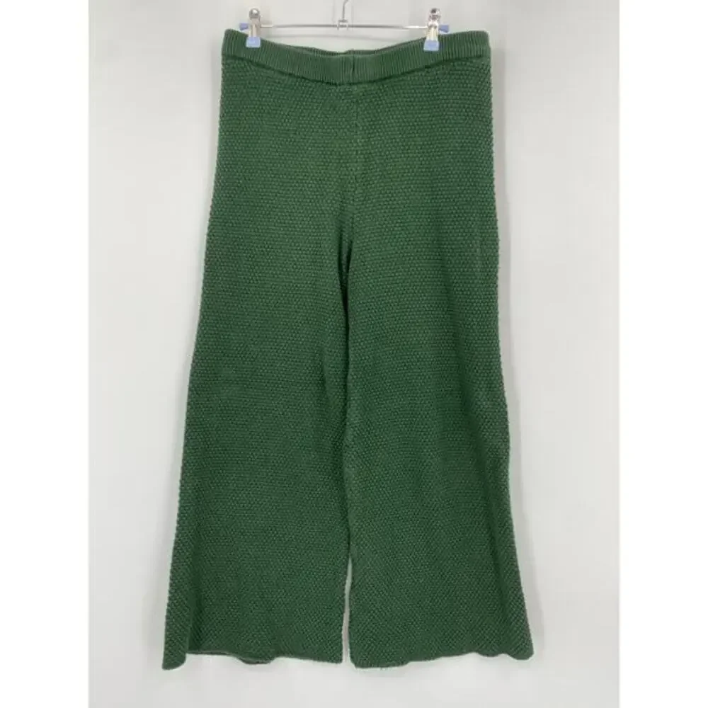Free People‎ green hailee sweater pants